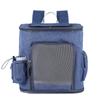 Large Pet Carrying Backpack Breathable Front Zipper Opening Lightweight Pet Carrier Bag for Puppy