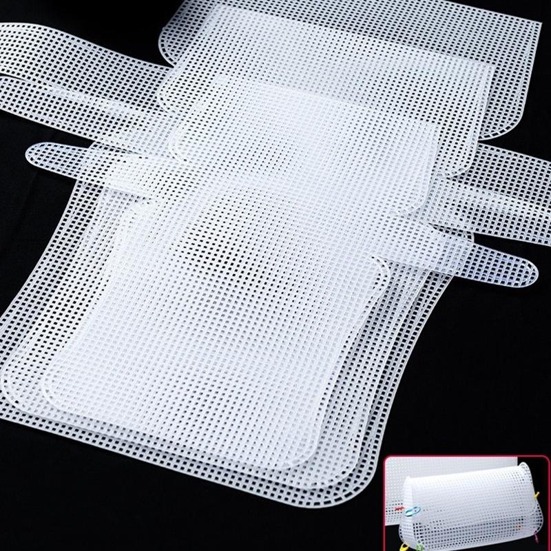 Набор для плетения сумок своими руками с легкой пластиковой сетчатой тканью