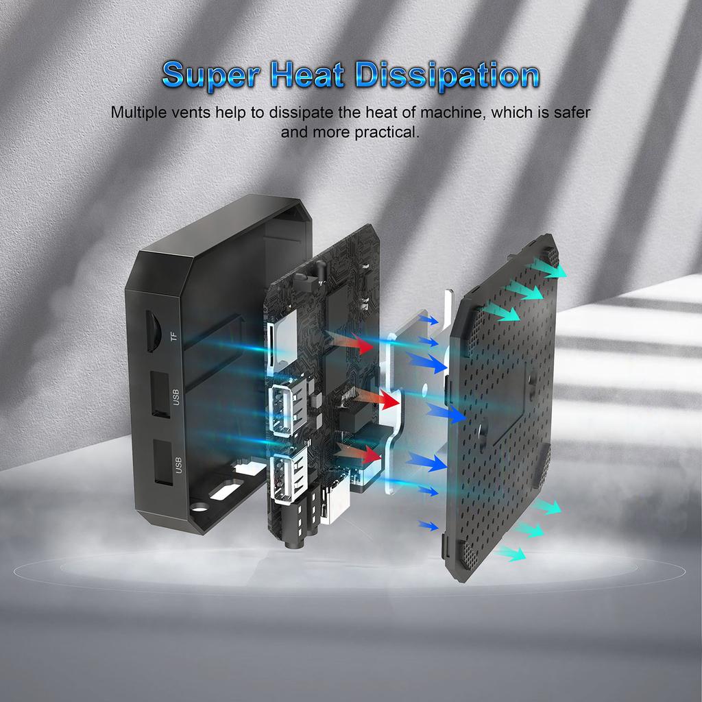 X96mini Android 11.0 Smart TV Box Amlogic S905W2 UHD 4K медиаплеер 2.4G/5.0G двухдиапазонный WiFi AV1