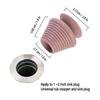 Tub Stopper Universal Drain Stopper Silicone Bathtub Stopper for Bathroom Bathtub and Kitchen