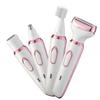 4 In 1 Electric Lady Shaver Body Hair Removal Epilator Painless Cordless Trimmer Razor Gifts for Women Home Appliances