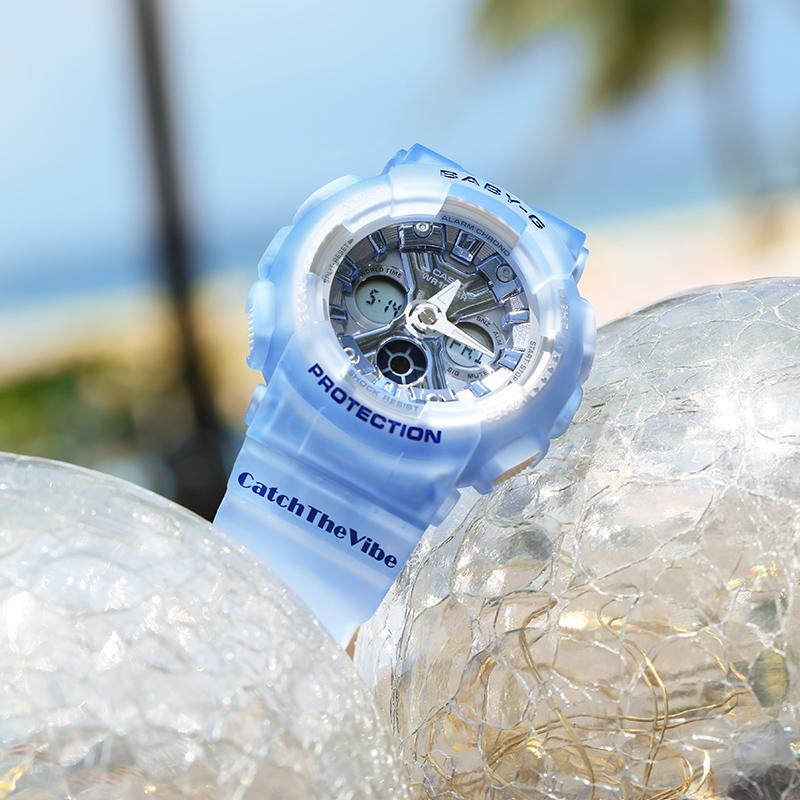 Casio Женские часы BABY-G Синие BA-130CV-2APR BA-130CV-2APR