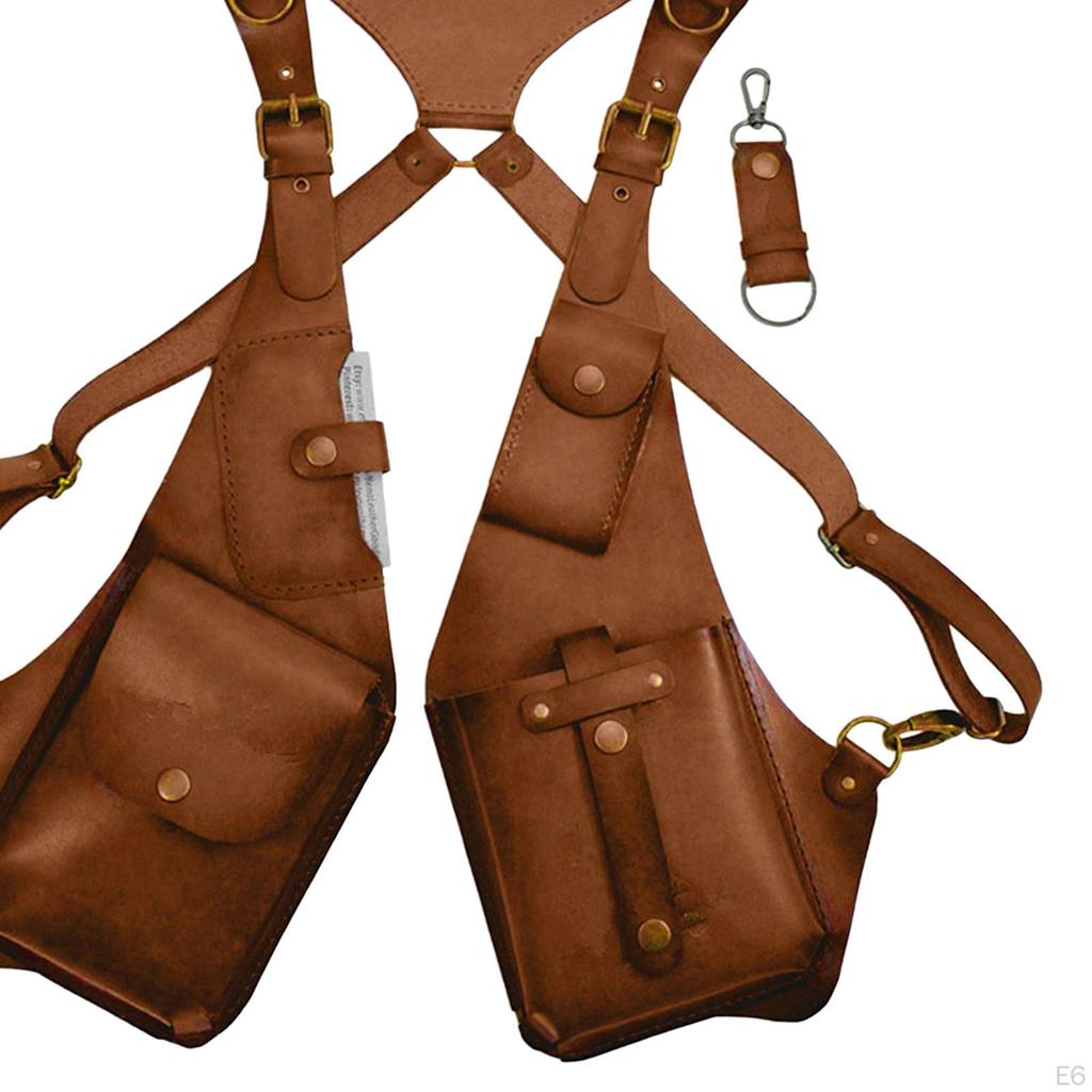 Скрытая сумка через плечо под мышками, кожаный рюкзак для мужчин и женщин, кошелек, карман