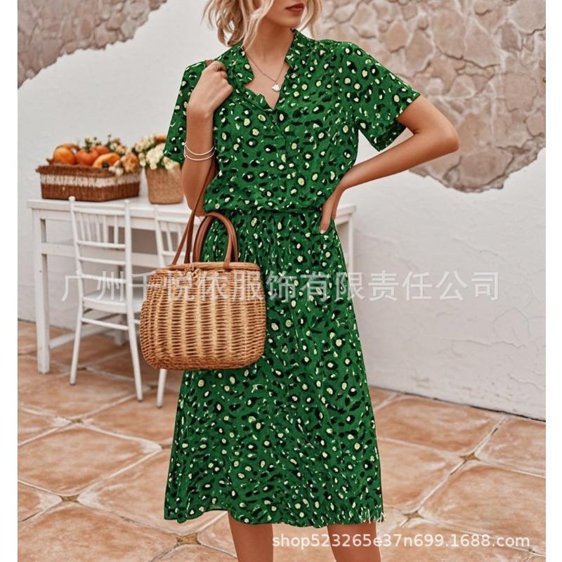 Модная женская одежда, летнее платье-миди/макси в горошек от Amazon