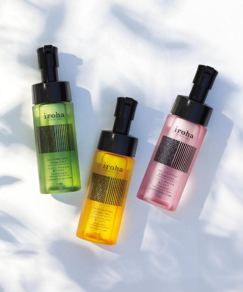 Iroha Intimate Wash Foam Type Cleanser Citrus Scent
