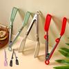 Food Tong Stainless Steel Kitchen Tongs Silicone Non-Slip Cooking Clip Clamp Bbq Salad Tools Grill Kitchen Accessories