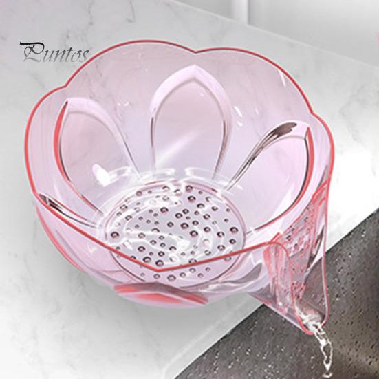 Корзина для слива фруктов и овощей Дуршлаги с носиком Не содержит бисфенол А Миска для мытья фруктов с ситечком Контейнер для сушки продуктов на кухне Раковина