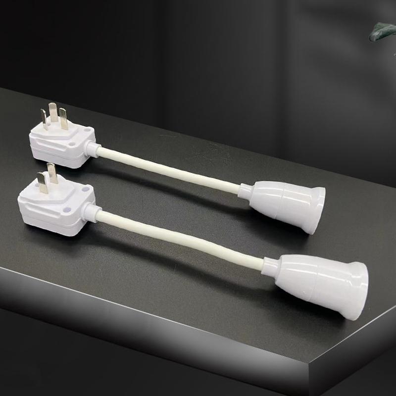 Патрон для светодиодной лампы E27, регулируемый гибкий изгиб с выключателем, энергосберегающая светодиодная настольная лампа