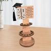 Graduation Wooden Money Holder Tower Double Layers Cash Storage Rack Class of