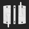 Crescent Lock with Screws Zinc Alloy Sash Lock Sliding Window Latch Fittings for Vertical and Horizontal Sliding Window