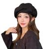 Hat Female Bow Niche Crowd Beret Temperament Show Face Small Painter Hat Tide