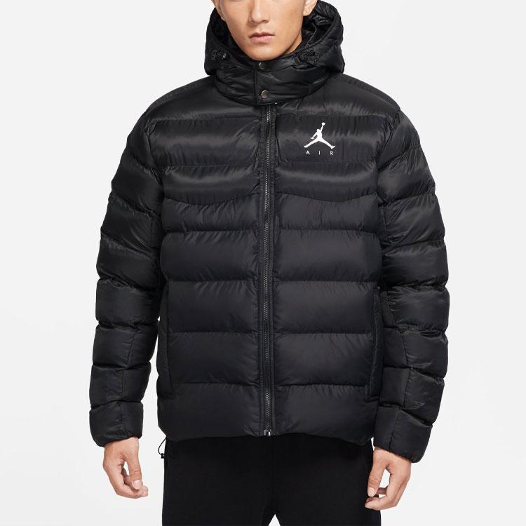 Jordan Зимняя мужская пуховая куртка Jumpman Air Черная DN3402-010