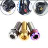 Fashion Durable Bicycle Accessories M6x20mm Caliper Bolt Disc Brake Bike Titanium Screw