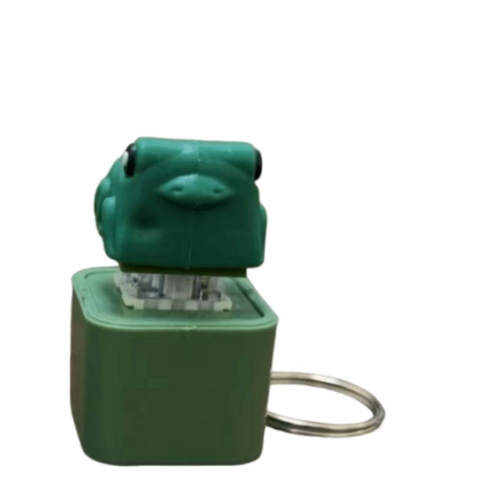 Rechargeable Fidget Toys Portable Lizard Keychain Rechargeable Animal Keychains  Anxiety Relief