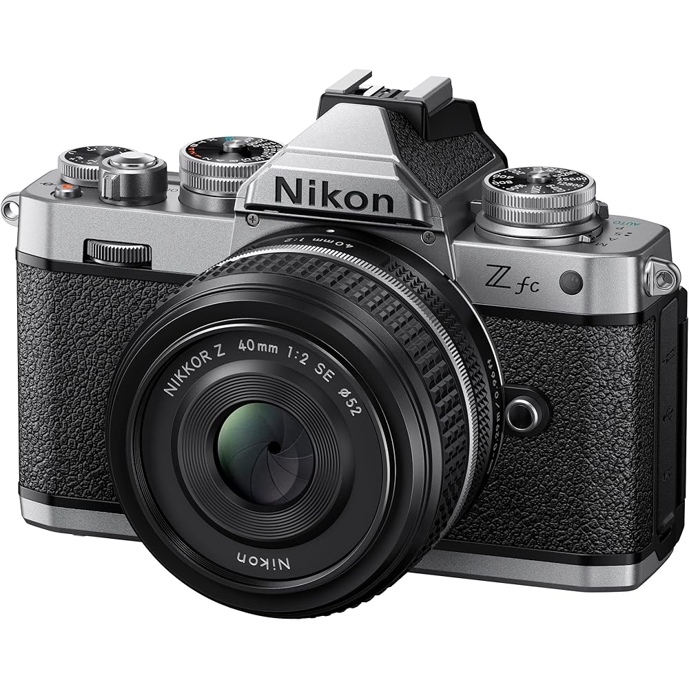 Nikon NIKKOR Z 40mm f/2 SE prime lens, Z mount, full-frame compatible, black.