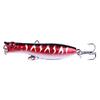 Exquisite Spray Paint Body Pencil Lure Fishing Set 6CM 5G Fishing Lure for Bass Perch Sea Fishing 5PCS/set