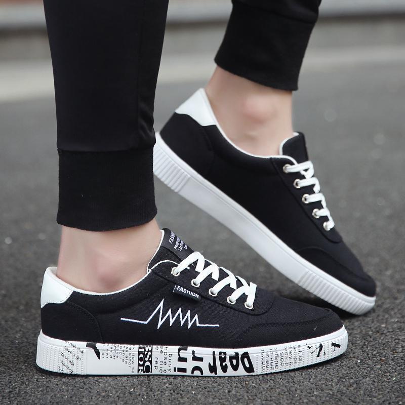 Весенне-летняя парусиновая обувь, мужские кроссовки, черные туфли, мужская повседневная обувь, мужская модная обувь