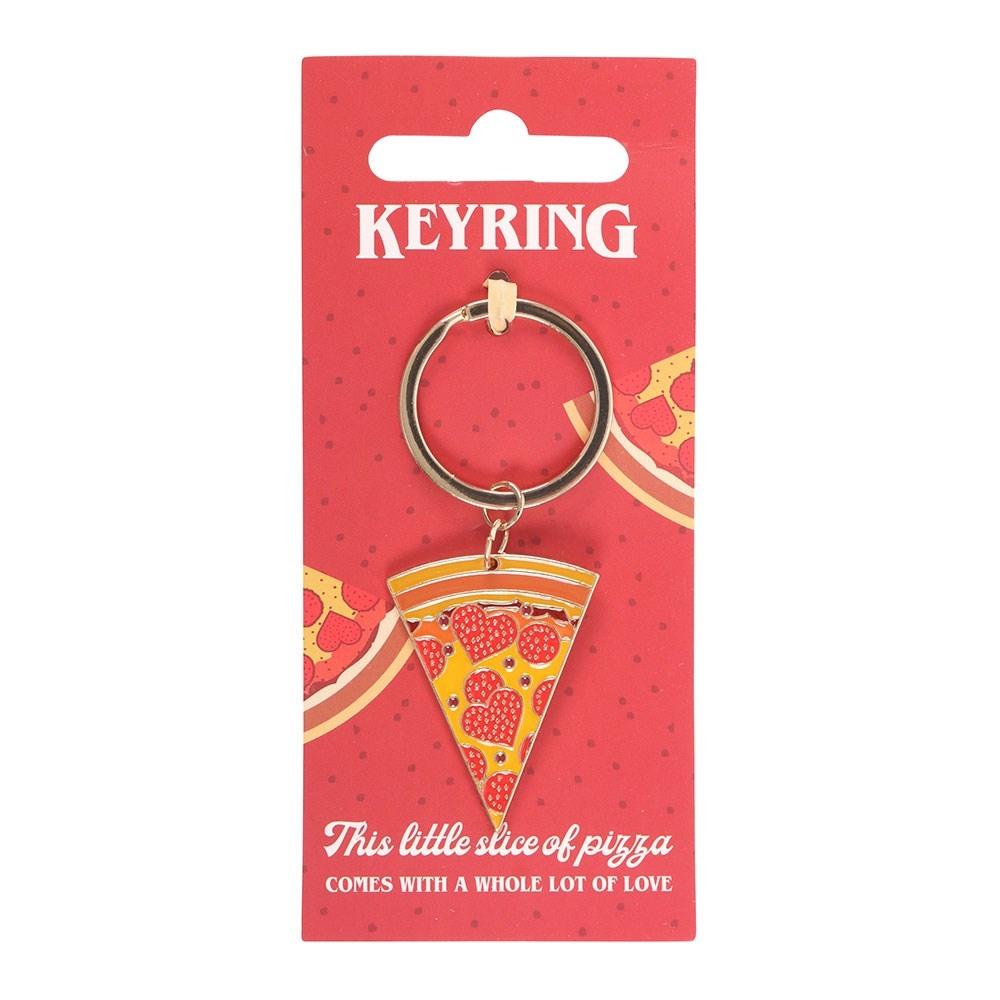 Something Different Pizza Keyring
