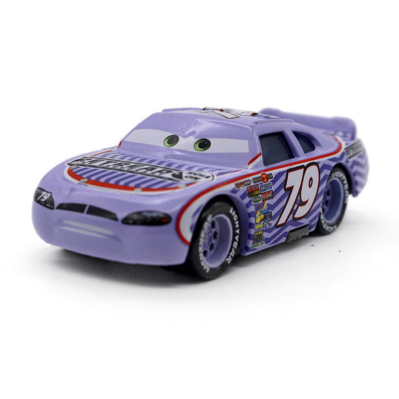 Набор машинок Pixar Cars из сплава: Модели МакКуина, Мэтра, Салли, Шерифа