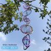3D Rotating Wind Chimes Tree Of Life Wind Spinner Bell Wind Chimes for Home Decor Aesthetic Garden Hanging Decoration Outdoor Windchimes Set