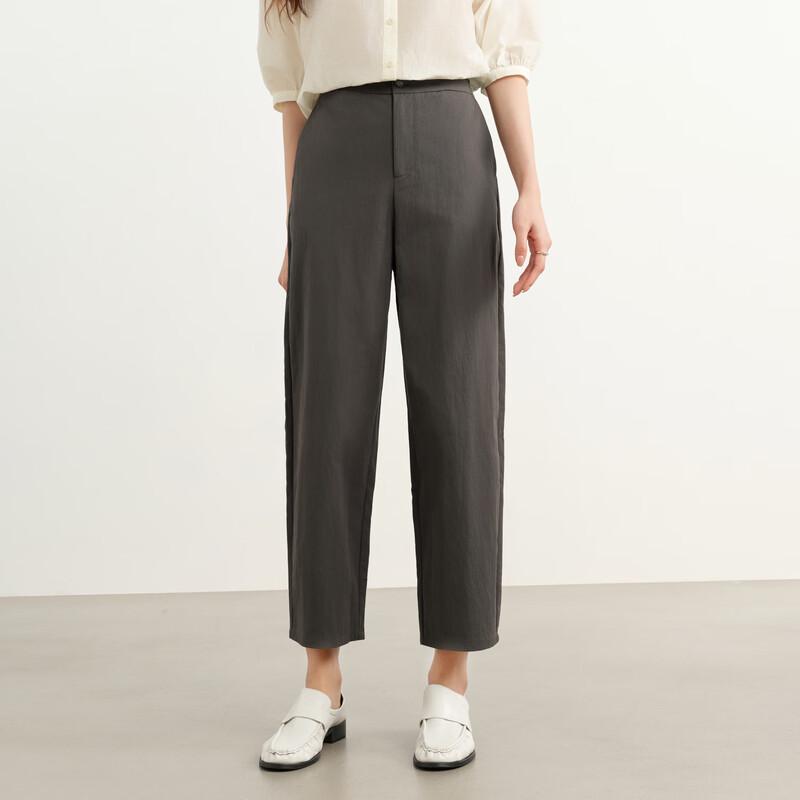 Elva' Island Women's High-Waisted Cropped Casual Pants