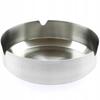 ASHTRAY SILVER METAL ASHTRAY