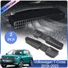 Накладки на воздуховоды для Volkswagen VW T-Cross Taigun C11 2019~2025 Под задним сиденьем Вентиляция Кондиционер Решетка вентиляционного отверстия Аксессуары