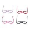 4pcs 1:12 Dollhouse Glasses Cute Simulated DIY Miniature Doll Eyeglasses Decoration Accessory Gift