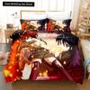 Комплект постельного белья Kawaii Girl Cartoon Shakugan No Shana, постельное белье в стиле аниме, пододеяльник, наборы для домашнего декора, односпальная кровать, размер «king-size», подарок