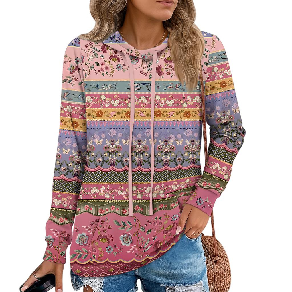 Womens Pullover Hoodies Teen Girls Fashion Hooded Sweatshirt Womans Fall Tunic Top
