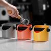 Coffee Knock Box Espresso Grounds Container Anti Slip Powder Beveled Residue Dump Bin Bucket  Barista Accessories Maker Tools