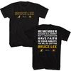 Bruce Lee Remember T-Shirt