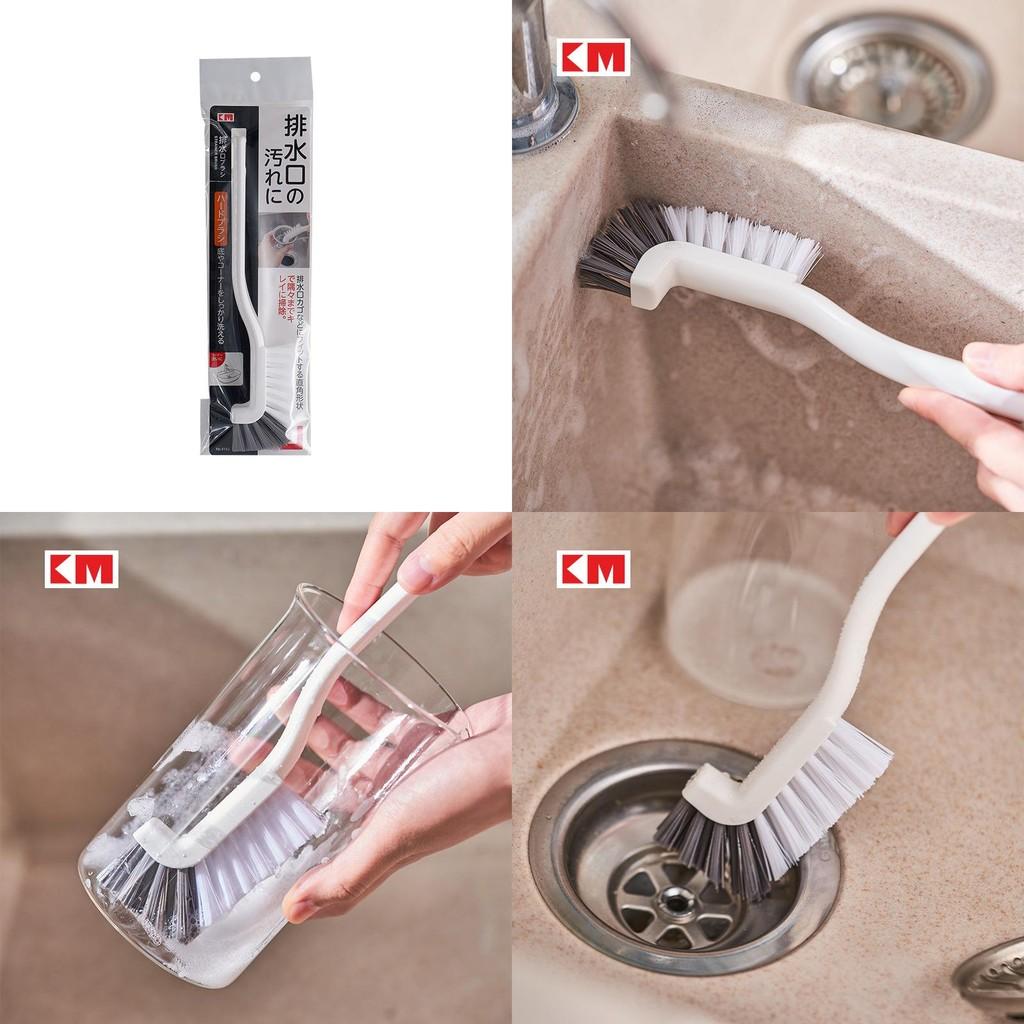 Bristle Hard Gap Cleaning Brush For Kitchen Sink Bathroom Tiles With Pp Nylon Handle