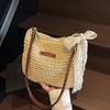 Casual Large Capacity Straw Shopping Shoulder Bag Hollow Out Woven Women Crossbody Bags Summer Beach Travel Lady Wicker Knitted Handbag
