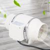 ZEXEF DPT-315 Высокоскоростной вытяжной вентилятор 1200 куб. футов в минуту Алюминиевый канальный бустерный вентилятор для коммерческой кухни, ванной комнаты, вентиляции