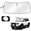 Cartist Toyota Land Cruiser 250 Land Cruiser 250 Front Sunshade Sunline Sunset Sunfia Windshield Sunshade Shade Curtain Blackout Shade Sunshade UV