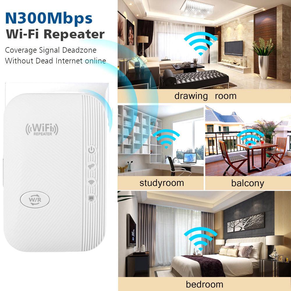 WiFi Signal Amplifier and Repeater – Compact Wireless Network Booster