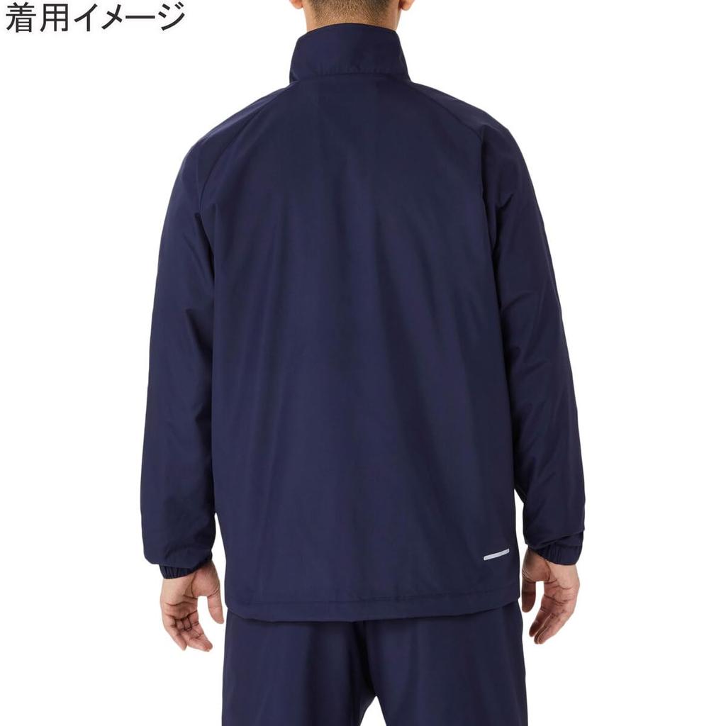 Training Wear Tricot Breaker Jacket 2031E745 Midnight X Hot Pink 3XL [ASICS] Men's