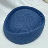 Teardrop Flight Attendant Hat Classic Vintage Sun Hat Women Straw Beret Hat  Wedding Party