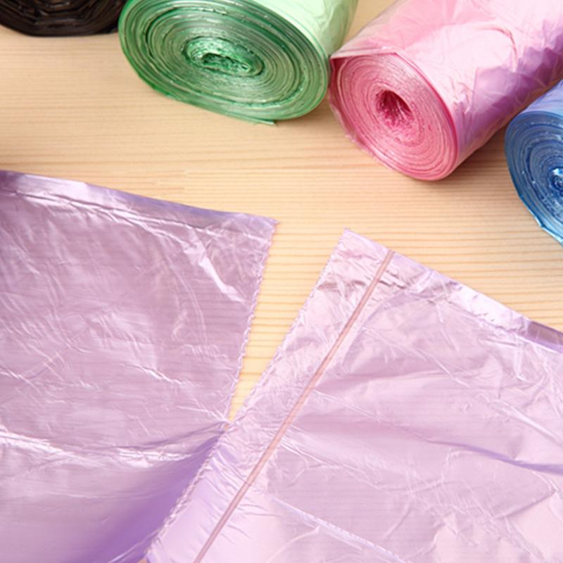 Утолщенный универсальный домашний жилой закрывающийся мешок для мусора на шнурке, автоматический кухонный дизайн