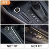 For Ford Focus 3 MK3 Focus3 2015 2016 2017 2018 Accessories Card Slot Protection Cover Trim Interior Center Console Sticker