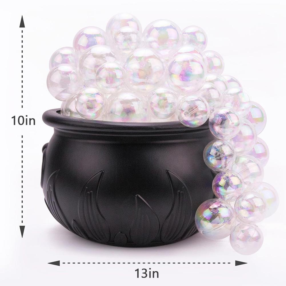 Halloween Witch Cauldron Decoration DIY Bubbling Cauldron Set For Halloween Party Kitchen Table Decor