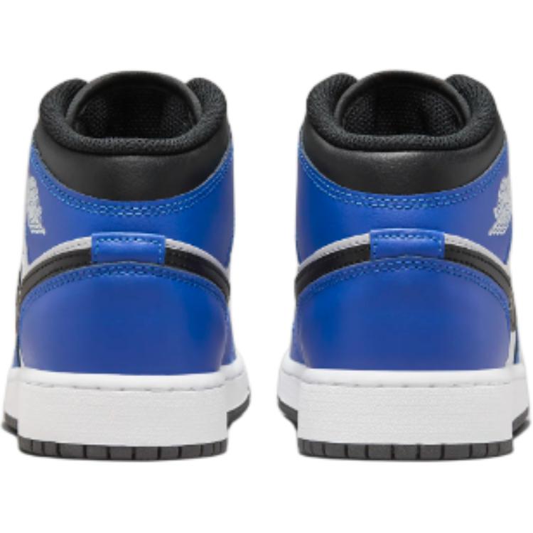 Air Jordan 1 Mid GS Game Royal Детские кроссовки Синий Черный Белый DQ8423-402