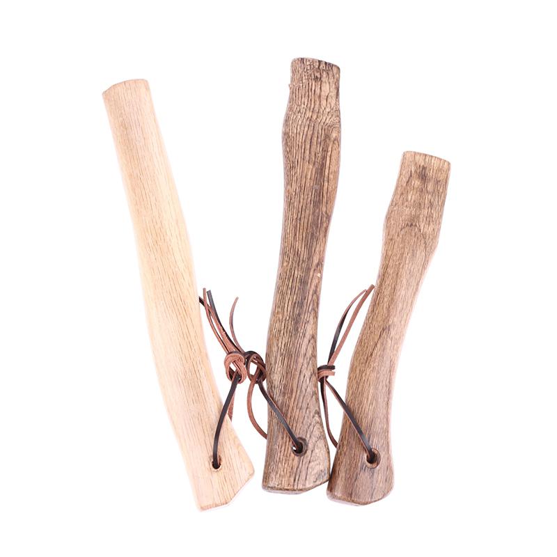 Sturdy Solid Wood Short Axe Handle Replacements For Garden Tools And Outdoor Use Handmade Axe Handle Parts