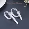 Fashion Sizes A-Z UK/US/EU/JP Genuine Tester Ring Sizer Measure Wedding Ring Band Finger Gauge