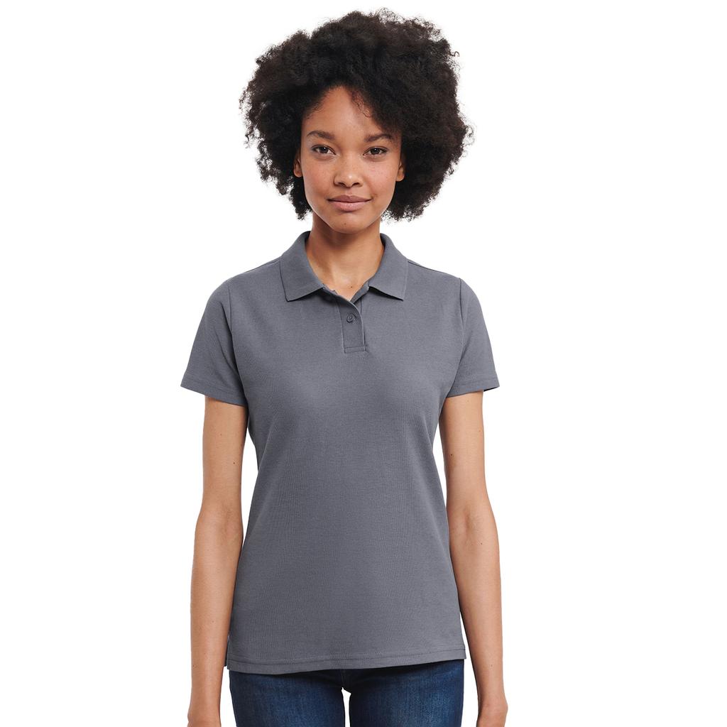 Russell Рубашка-поло унисекс для взрослых из поликоттона в классическом стиле