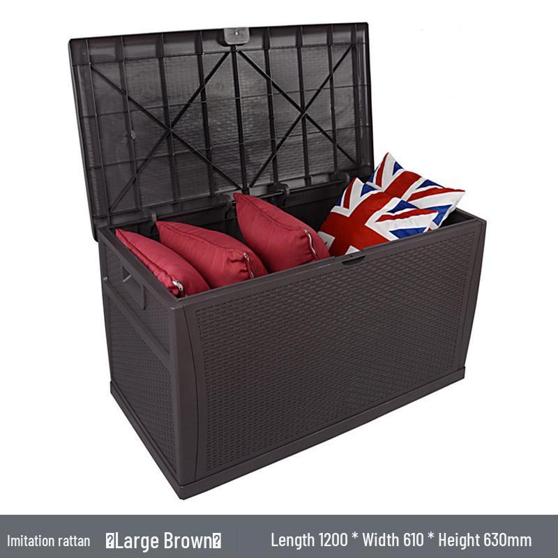**Outdoor Sun Protection Garden Storage Cabinet**