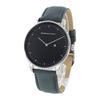 Christian Paul and Black Dial Gray Leather 181CBS4029 Wristwatch [Christian Paul] Men's Women's