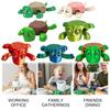 Plastic Desk Decoration Figurines Anti Scalding Creative Turtle Ornament Insulated Cup Mat for Coffee Table Tabletop Protection