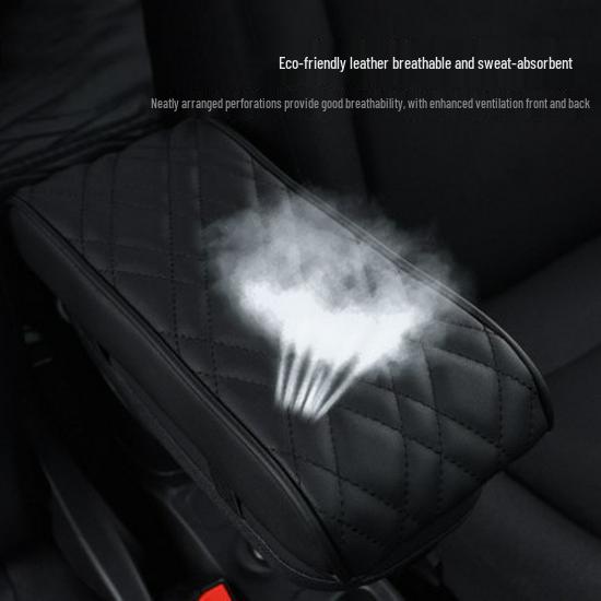 Universal Car Armrest Box Pads: 10-15cm Wide, All-Season Console Protection & Heightening